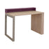HYPE Rooms Schreibtisch der Serie KINDER 120x60x88 cm in Premium Eiche/lila