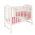 Polini Kids Kinderbett Classic 621 weiß-rosa aus Birkenholz,3025-47