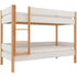 Etagenbett Kinderbett LOLLIPOP 200x90 cm Buchenholz massiv weiß